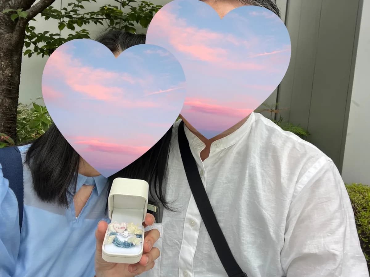 ご成婚されたお客様(50代男性)のお写真